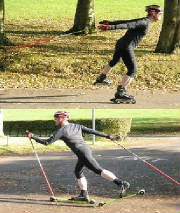 Rollerskiing