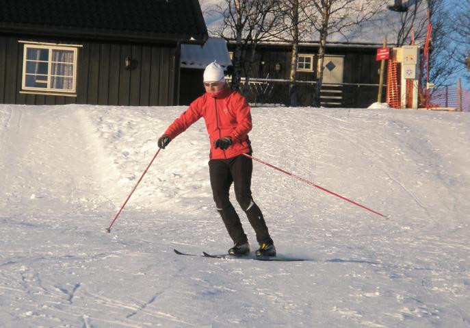 Downhill Parallel Turns