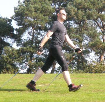 Basic Diagonal Stride using alternate arms to legs